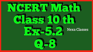 Class 10th Ex-5.2 Q-8 NCERT Math | Chapter 5 | Arithmetic Progression ||
