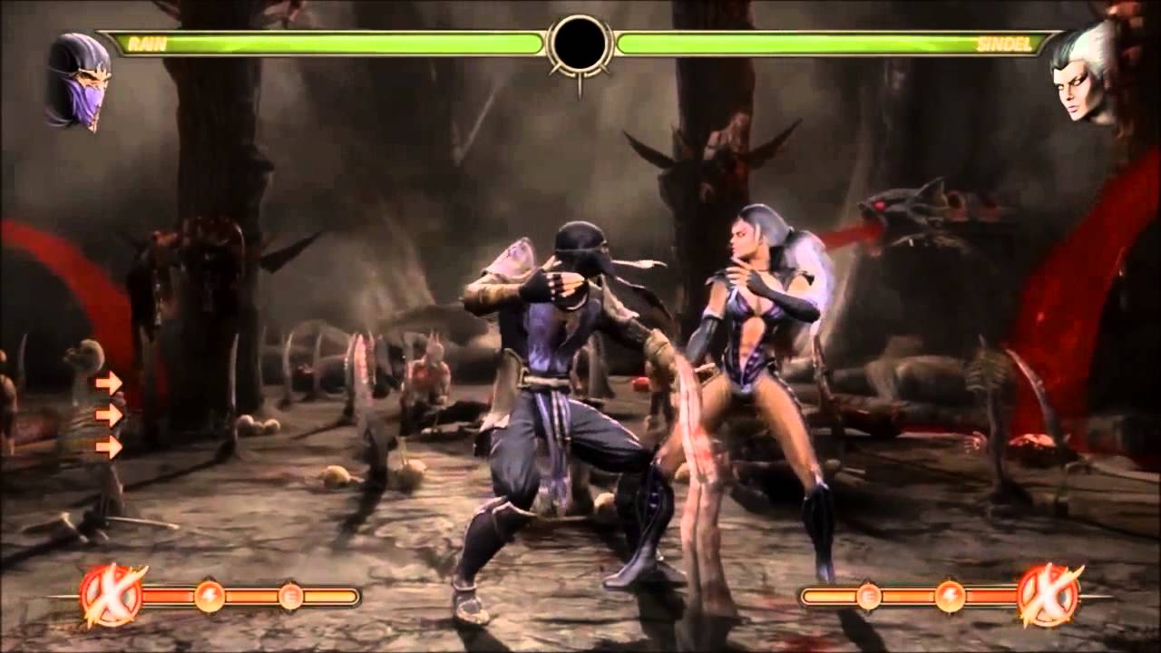 Mortal Kombat 9 - Rain's Combo Compilation