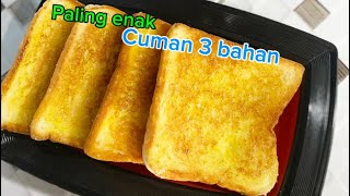 Ide Sarapan Simple||Resep Roti Bakar Mentega Gula Enak dan Gurih