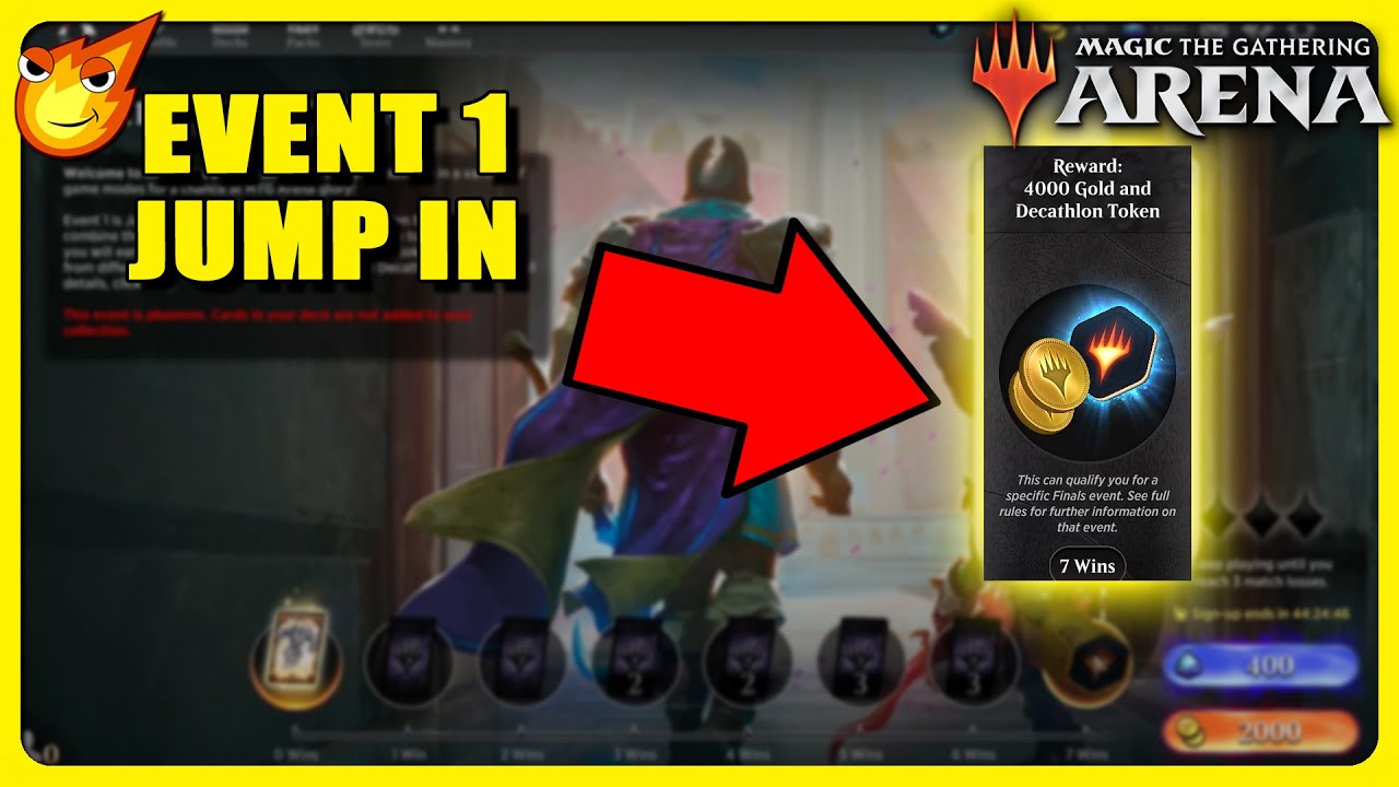 LET'S GOOOO! | Decathlon Event #1 | Jump In MTG Arena