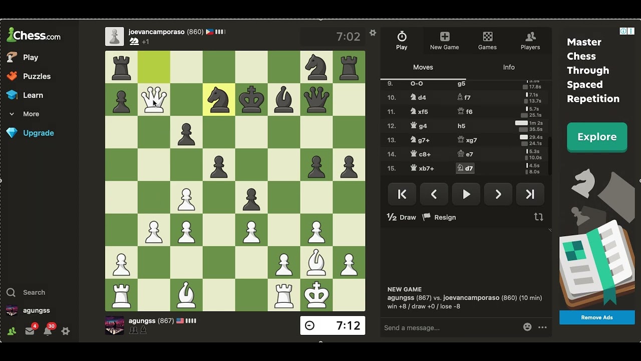 Tal Mode ACTIVATED ♟️ | Queen Raid, Knight Sacrifice, Brutal Checkmate