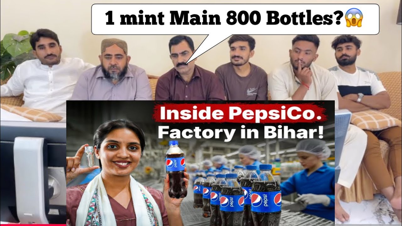 Inside MASSIVE PepsiCo Factory of Bihar - 800 Bottles Every Minute ft. Sonal | Jist