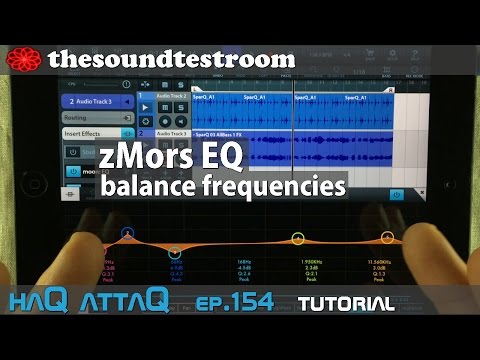 zMors EQ AUv3 iPad Equalizer │ Balance Frequencies - haQ attaQ 154