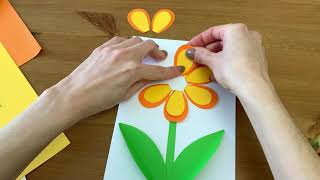 Lessons for children - paper crafts, crafts for school #papercraftforschool #papercrafts