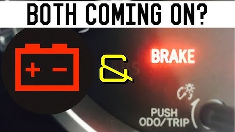 Battery and Brake Light on Dash in the Car - Cause Solved - Infiniti Nissan Toyota Lexus Honda Acura
