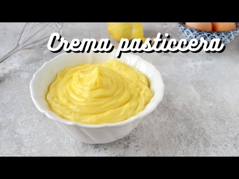 Ricetta CREMA PASTICCERA perfetta - Tutti i consigli per una crema densa, lucida e senza grumi