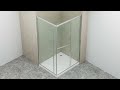 Sliding Return Cubicle – See How the Sliding Door Works