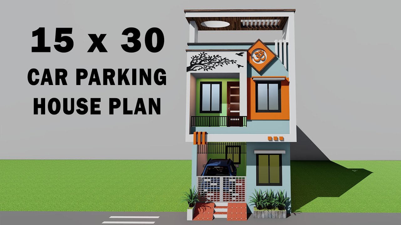 15 X 36 House Plan With Car Parking 15 X 36 House Plan With Car Parking