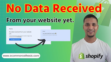 How to fix No data received from your website yet in Google Analytics ✅ Shopify SEO