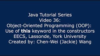 Famous EECS1021 Java Tutorial 36 Net Worth