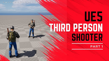 UE5 TPS  Multiplayer shooter ( introduction ). Part 1