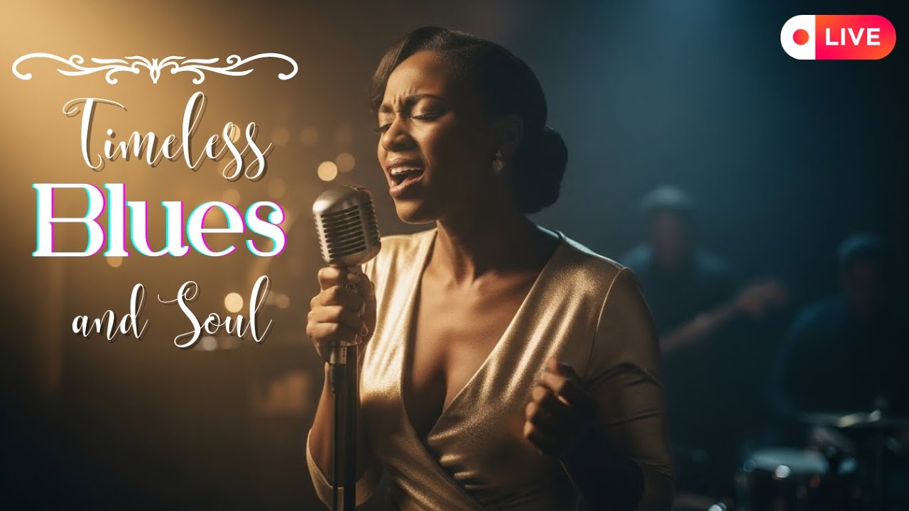 🔴 LIVE Smooth Jazz & Blues 🎷 | Vintage Lounge for Night Relax