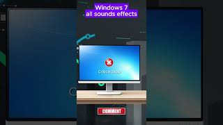 Windows 7 All sound effects #tech
