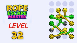 Rope Escape Master Level 32 walkthrough solution 