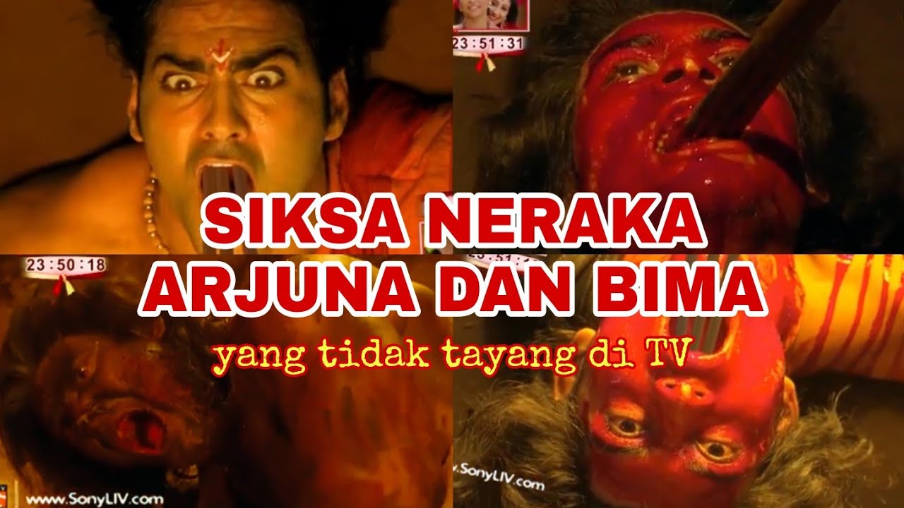 SIKSA NERAKA ARJUNA DAN BIMA PANDAWA MASUK NERAKA YouTube