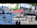 Extreme patio makeover big reveal before  after  how we did it