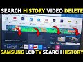 samsung lcd tv internet browser history delete kare | samsung TV ka internet video history deleted