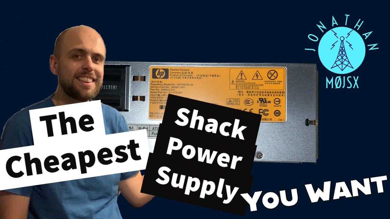 Server Power Supply The Cheap Ham Radio Shack Option. YouTube