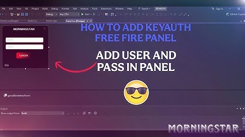 How To Add Keyauth In Free Fire Panel Add User Pass In Panel || How To Make Free Fire Panel#viral 