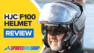 The lighter, smaller flipover helmet - HJC F100 reviewed
