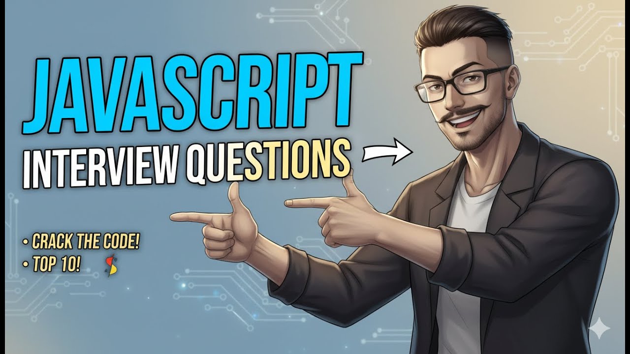 Common JavaScript Interview Questions 2025: All Level - YouTube