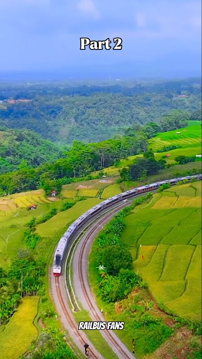 Jalur Kereta Api Indah Dunia! Part 2 #shorts #keretaapi #trending
