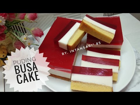 Resep Puding Busa Lapis Surabaya