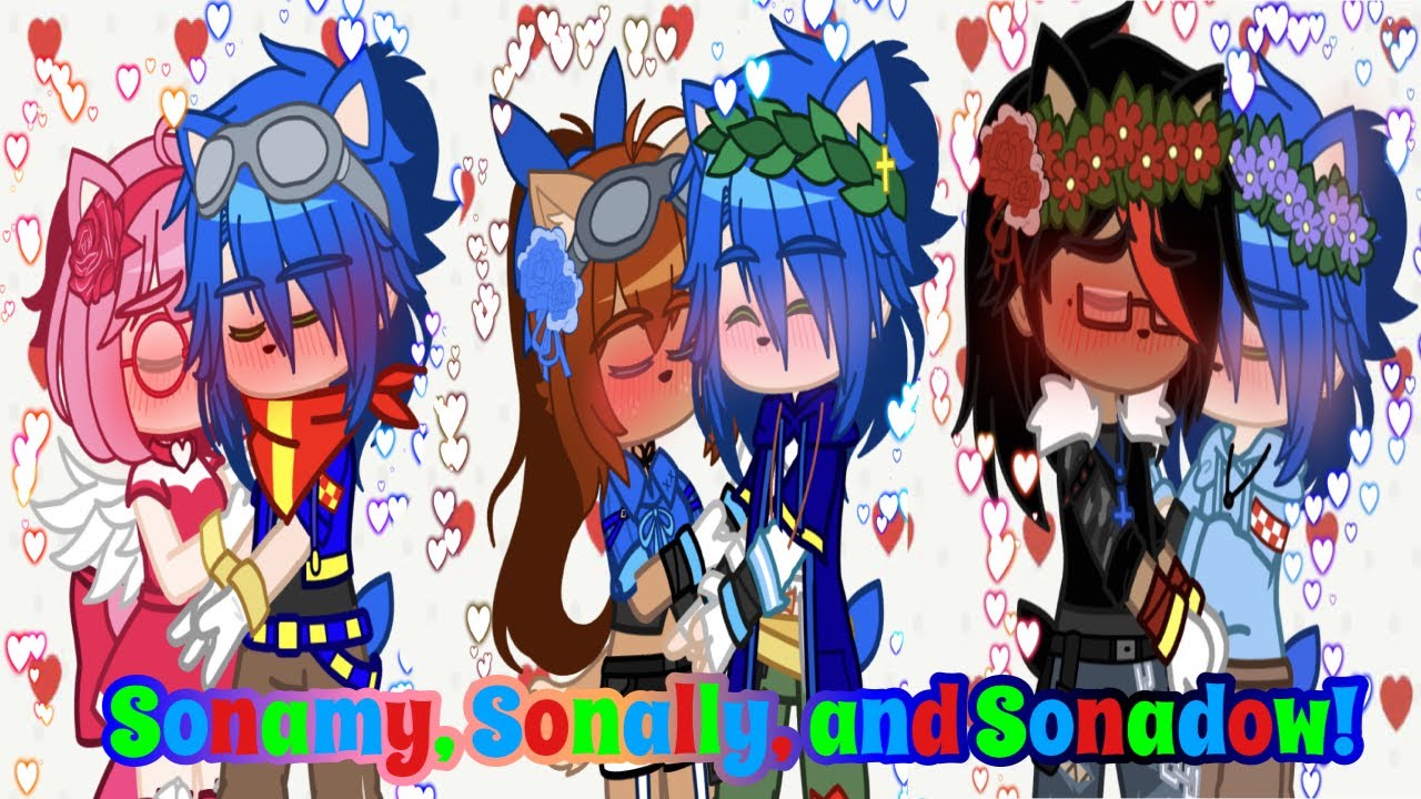 Sonamy, Sonally, and Sonadow!!! (Part two of Tailsmo and Taileam)