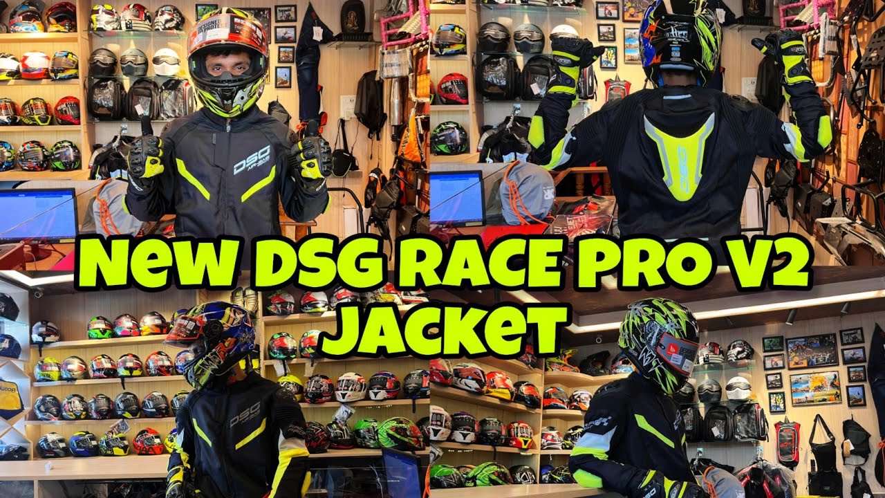 New Trending DSG RACE PRO V2 Riding Jacket || 50000 ka Set Up π±π₯ ...