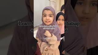 Surah Muddassir Girls Recite viral islamicstatus shorts