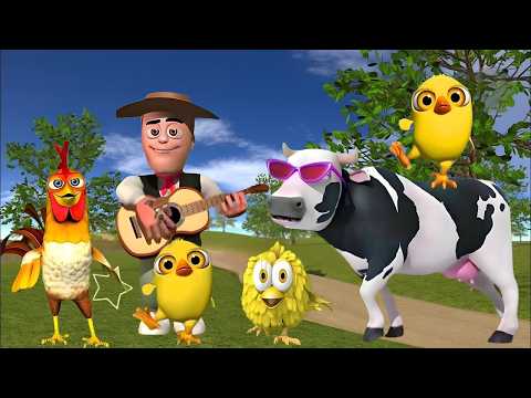 La Vaca Lola Remix y Los Pollitos Dicen- Canciones de La Granja de Zenón 2-Toro y Dinosaurio Granja