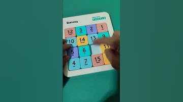 Satisfying sliding puzzle numbers 🔢 #puzzle #satisfying #toys #shortfeed #foryou #trending #shorts