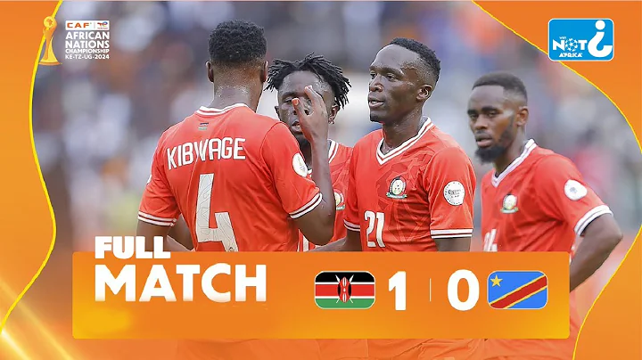 FULL MATCH | Kenya vs DR Congo | African Nations Championship CHAN #TotalEnergiesCHAN2024 | Group A