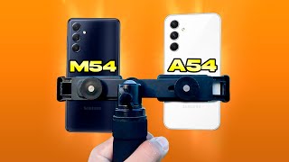 TESTE DE CAMERAS - GALAXY M54 VS GALAXY A54