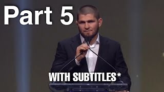 Khabib Hall Of Fame Speech | Flying With The Pilot | Part 5