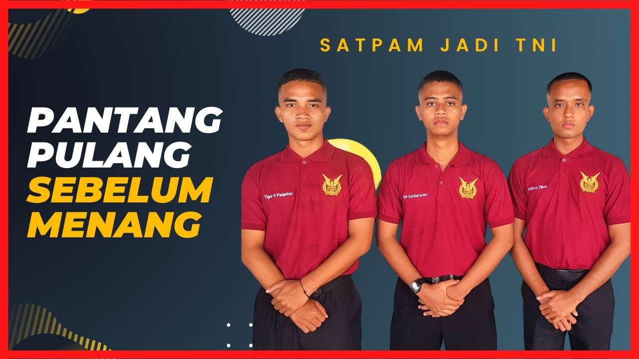 Program Satpam Jadi TNI Ang. III, 3 Anak Didik PTP  Berhasil Raih Cita-Cita Menjadi TNI