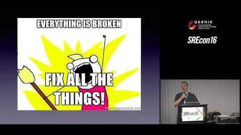 SREcon16 - SRE at a Start-Up: Lessons from LinkedIn