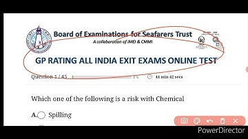 MEK Online Exam Questions paper// Gp Rating Online Classes
