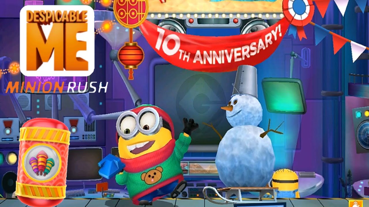 Minion rush Holiday Bob minion gameplay walkthrough ios android