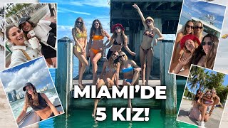 5 KIZ MIAMI’DE NELER YAŞADIK 🌴?(Burada Olan Burada Kalır! 😂😱)