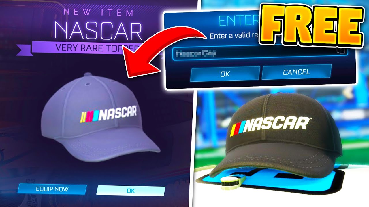 How To Get The FREE NASCAR TOPPER On Rocket League!? - YouTube