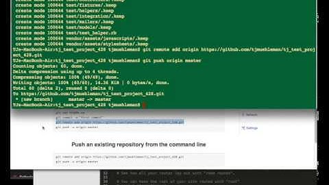 Git and intro to Rails