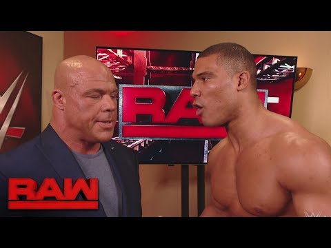 Jason Jordan disagrees with his father, Kurt Angle: Raw, Dec. 11, 2017