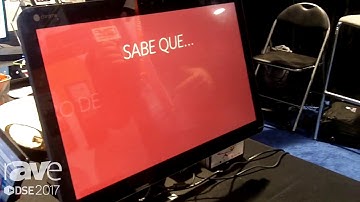 DSE 2017: NoviSign Presents NoviSign Interactive Kiosk