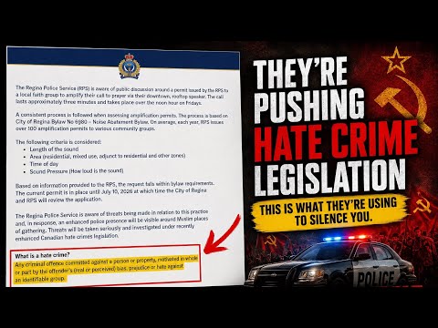 Regina Police Issue Chilling Warning Over Criticism