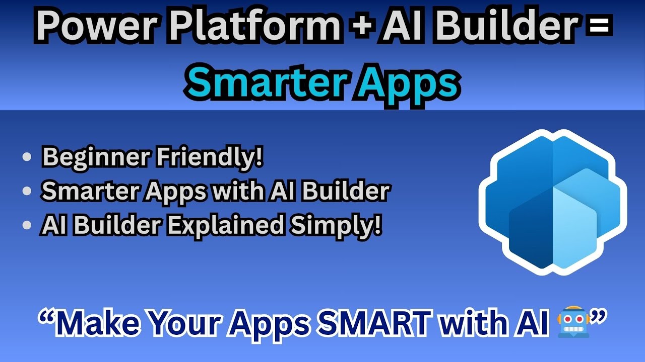 Smarter Apps with Power Platform + AI Builder - YouTube