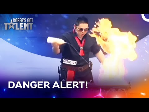The Most Daring Cooking Act Ever! | Korea’s Got Talent (코리아 갓 탤런트)