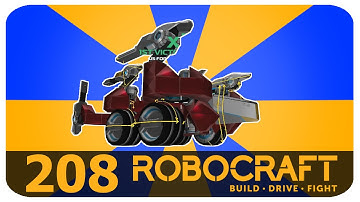 Robocraft - Tier 8 SMG Hover Buggy