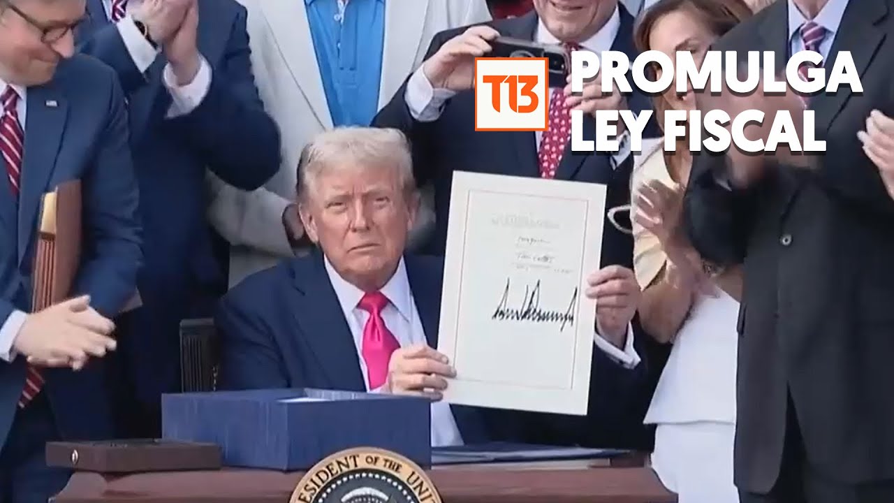 Donald Trump promulga su "gran y hermosa" ley fiscal - YouTube