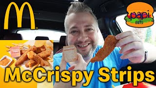 Mcdonalds New Mccrispy Strips Review